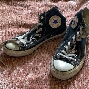 Converse black size 7